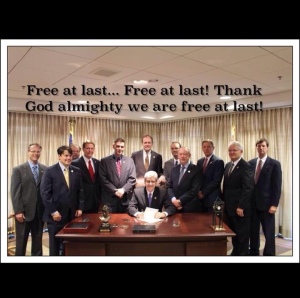 Mississippi Governor Phil Bryant Signing Religious Hate Anti-LGBT Bill into Law